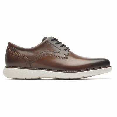 Rockport Garett Plain Toe Oxfords Schuhe Herren Braun XBJ-836275